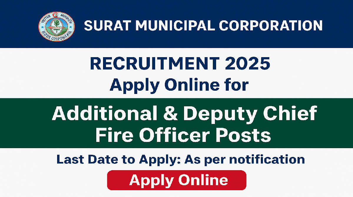 Surat Municipal Corporation Recruitment 2025