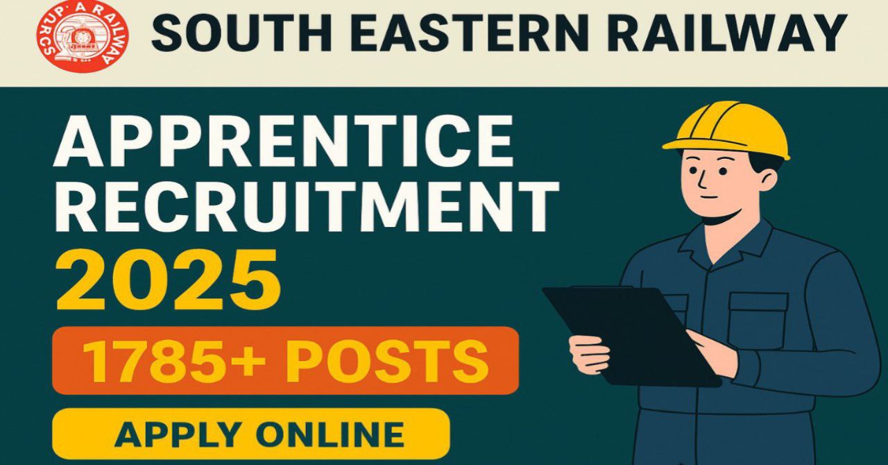 South Eastern Railway Apprentice Recruitment 2025