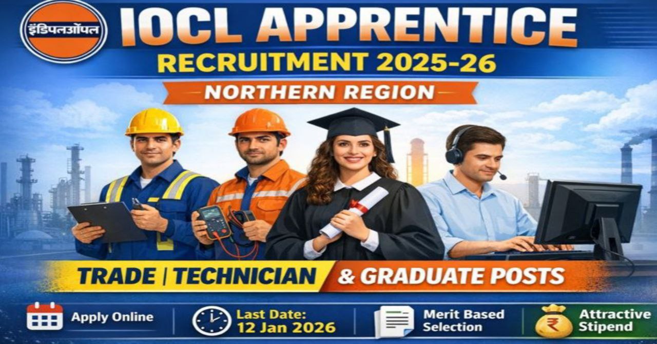 IOCL Apprentice Recruitment 2025-26